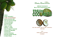 Desktop Screenshot of cookycoconuts.com